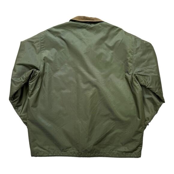 Vintage 80’s USN Stenciled Extreme Cold Weather Impermeable Deck Jacket Men’s XL - Picture 2 of 8